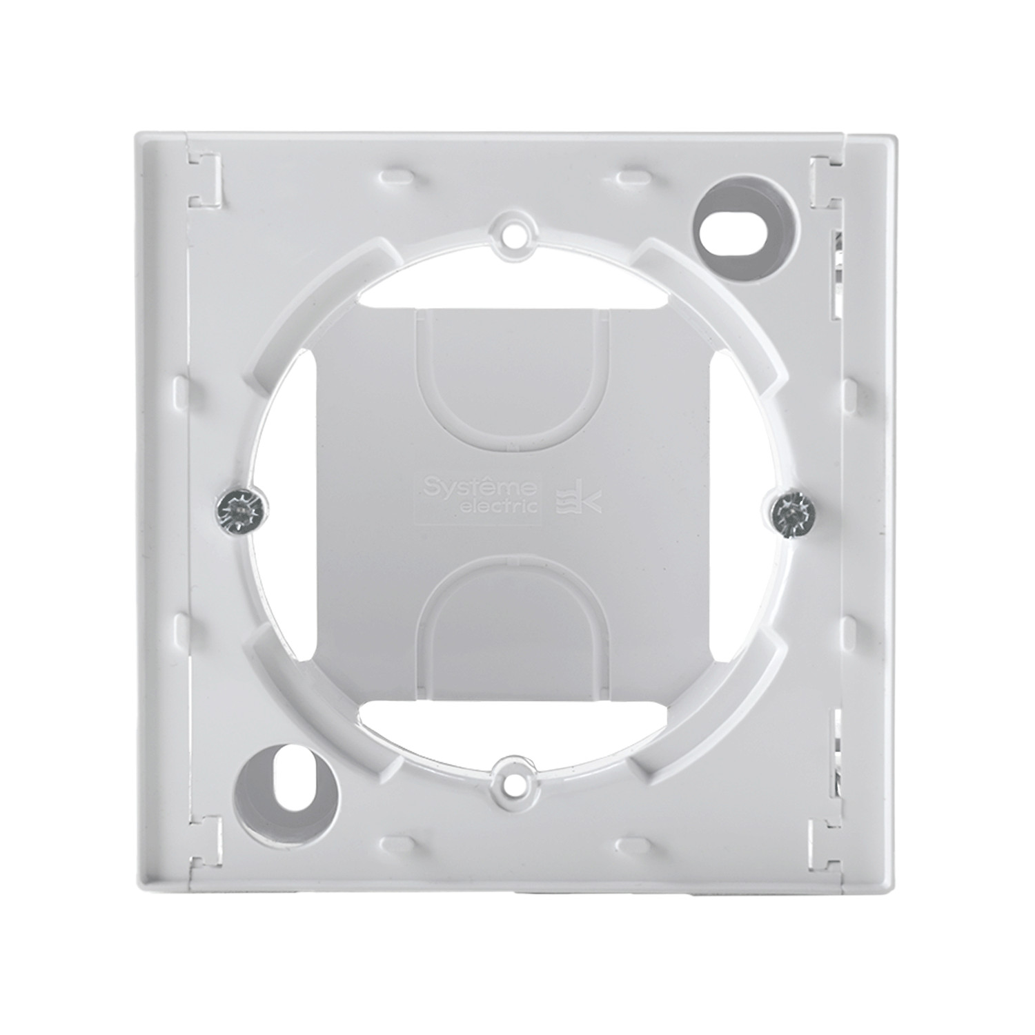 systeme electric atlasdesign, коробка наружного монтажа белый atn000100