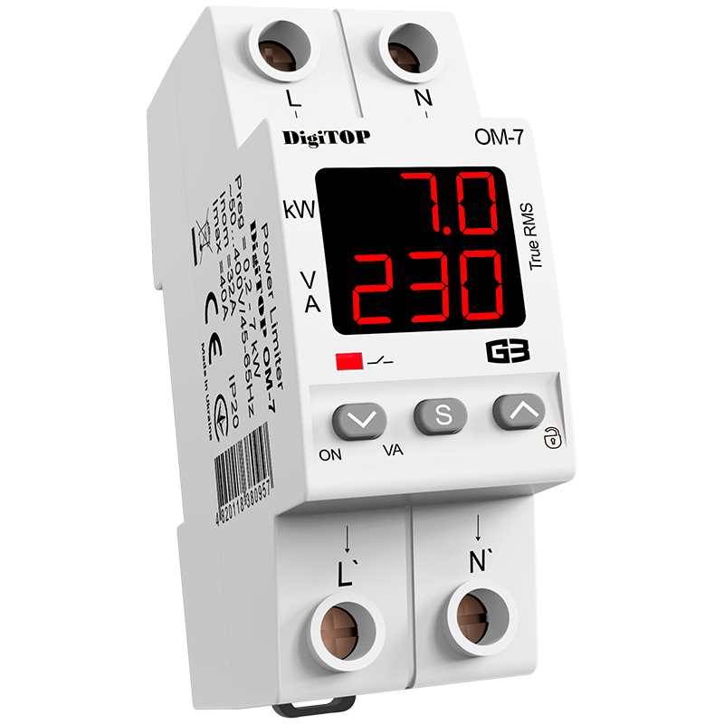 Реле напряжения OM-7 DigiTOP 
