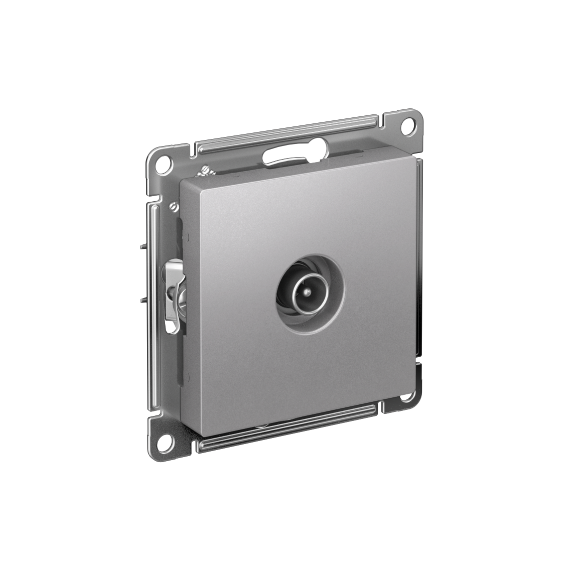 Systeme Electric ATLASDESIGN, розетка TV коннектор алюминий ATN000393
