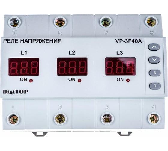 реле напряжения digitop vp-3f40a