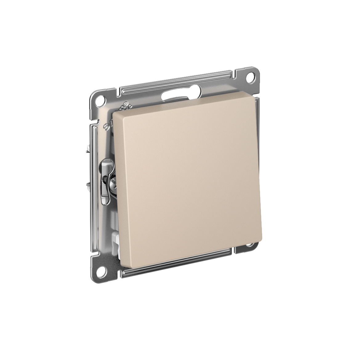 Systeme Electric ATLASDESIGN переключатель 1-клавишный песочный