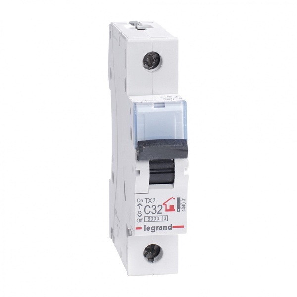 Legrand 404031 автоматический выключатель ТХ3 1P 32A 6кА тип С