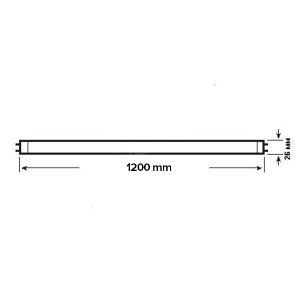Лампа люминесцентная T8 G13 36Вт/840 (1200мм) LUMILUX Osram