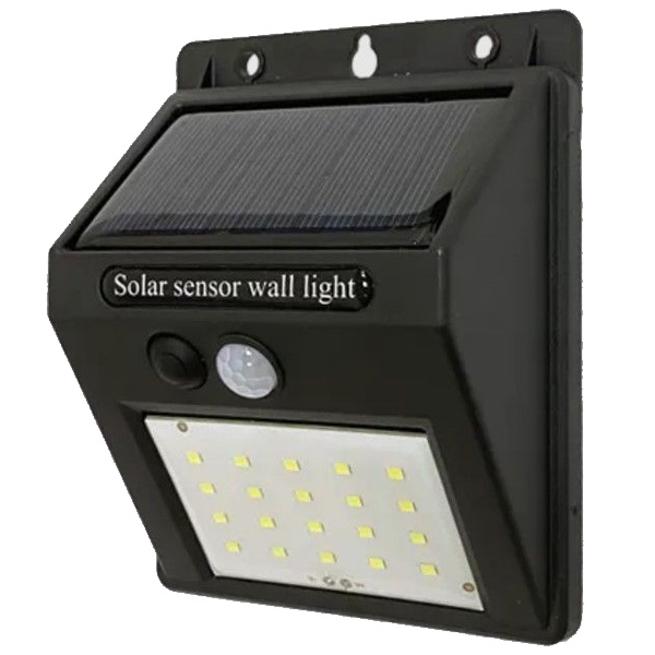 Светильник фасадный FL-LED 3D-WALL 5W 6500K 70Lm IP55 с датчиком движения, на солнечной батарее Foton