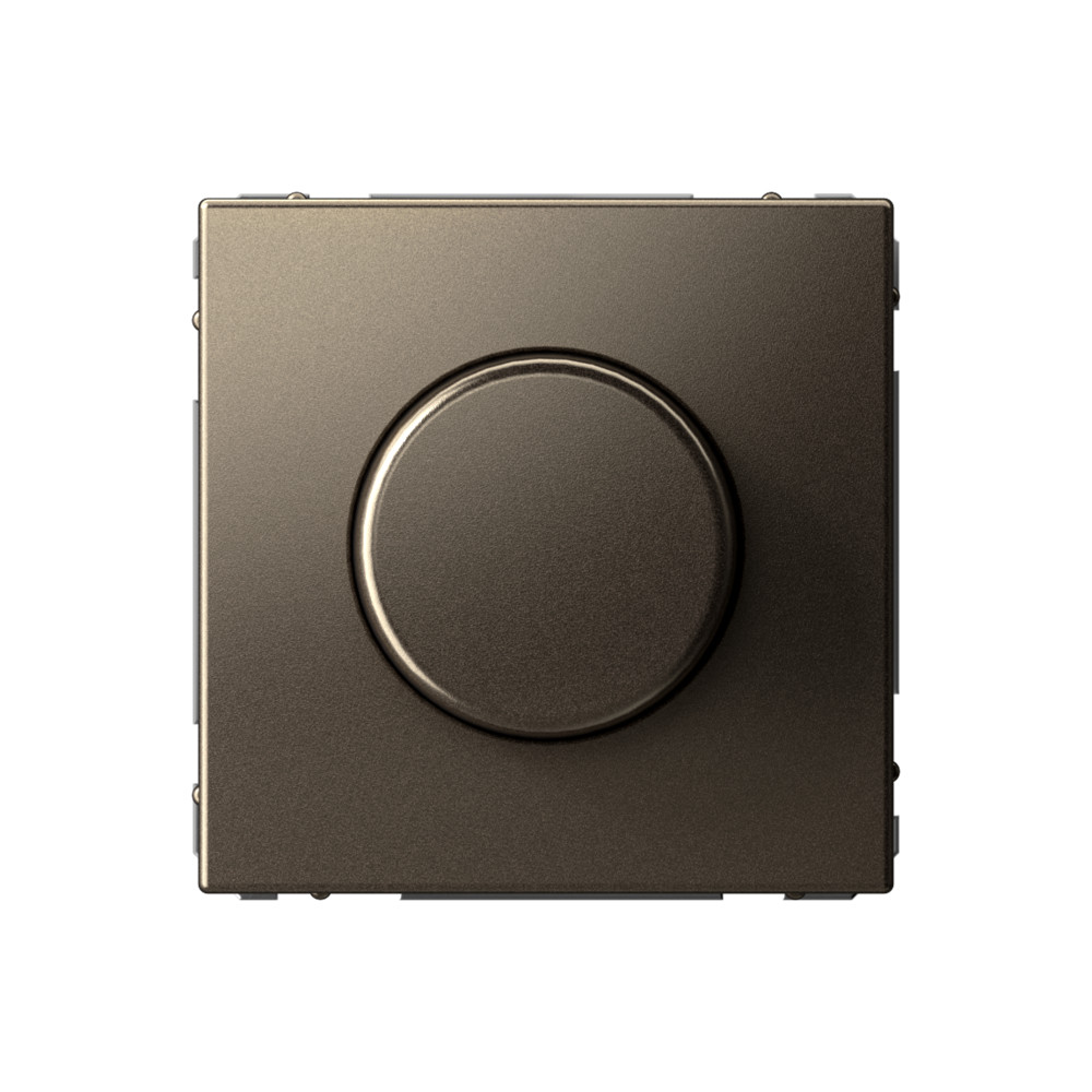 System Electric ArtGallery светорегулятор (диммер) 10-400 Вт для LED 3-150Вт повор.-нажимн. мокко  