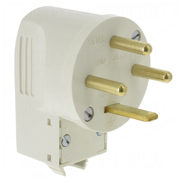 055155 Legrand Вилка силовая 3К+З 20А (4х20А)
