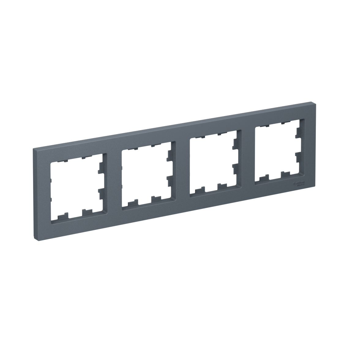 Systeme Electric ATLASDESIGN рамка 4-я горизонтальная грифель