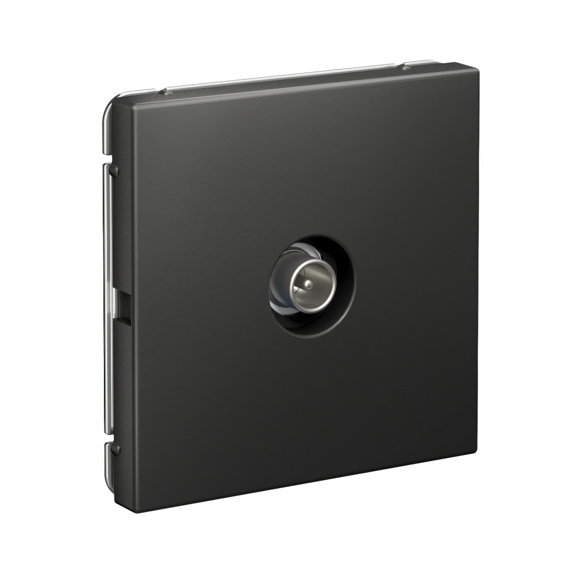 system electric artgallery розетка tv оконечная 1дб базальт gal001491