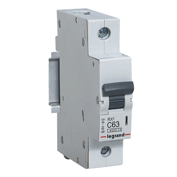 Legrand автоматический выключатель RХ3 1P 63A 4,5кА тип С
