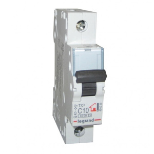 legrand 404026 автоматический выключатель тх3 1p 10a 6ка тип с