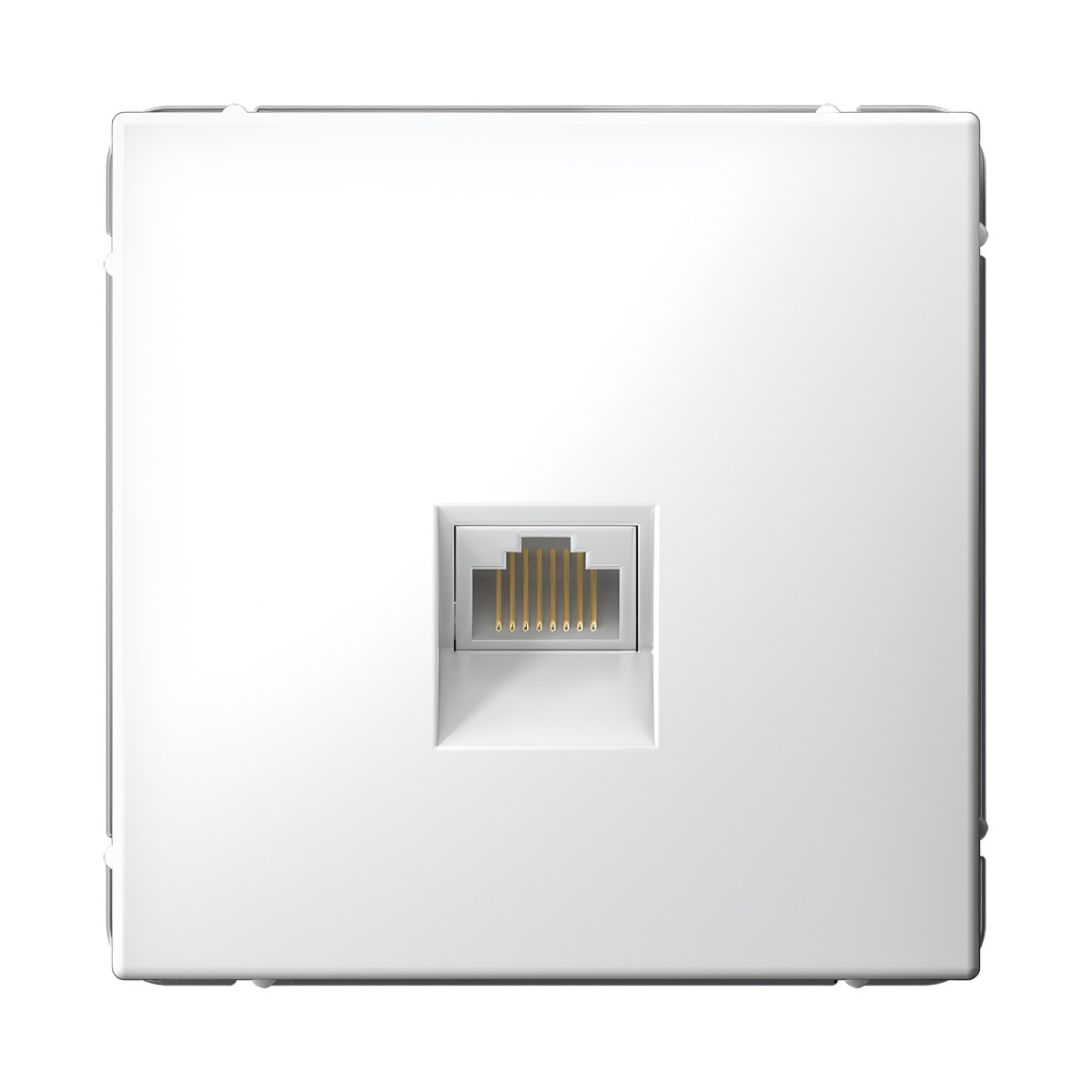 system electric artgallery розетка компьютерная 1-я rj45 6е кат. белый gal000186