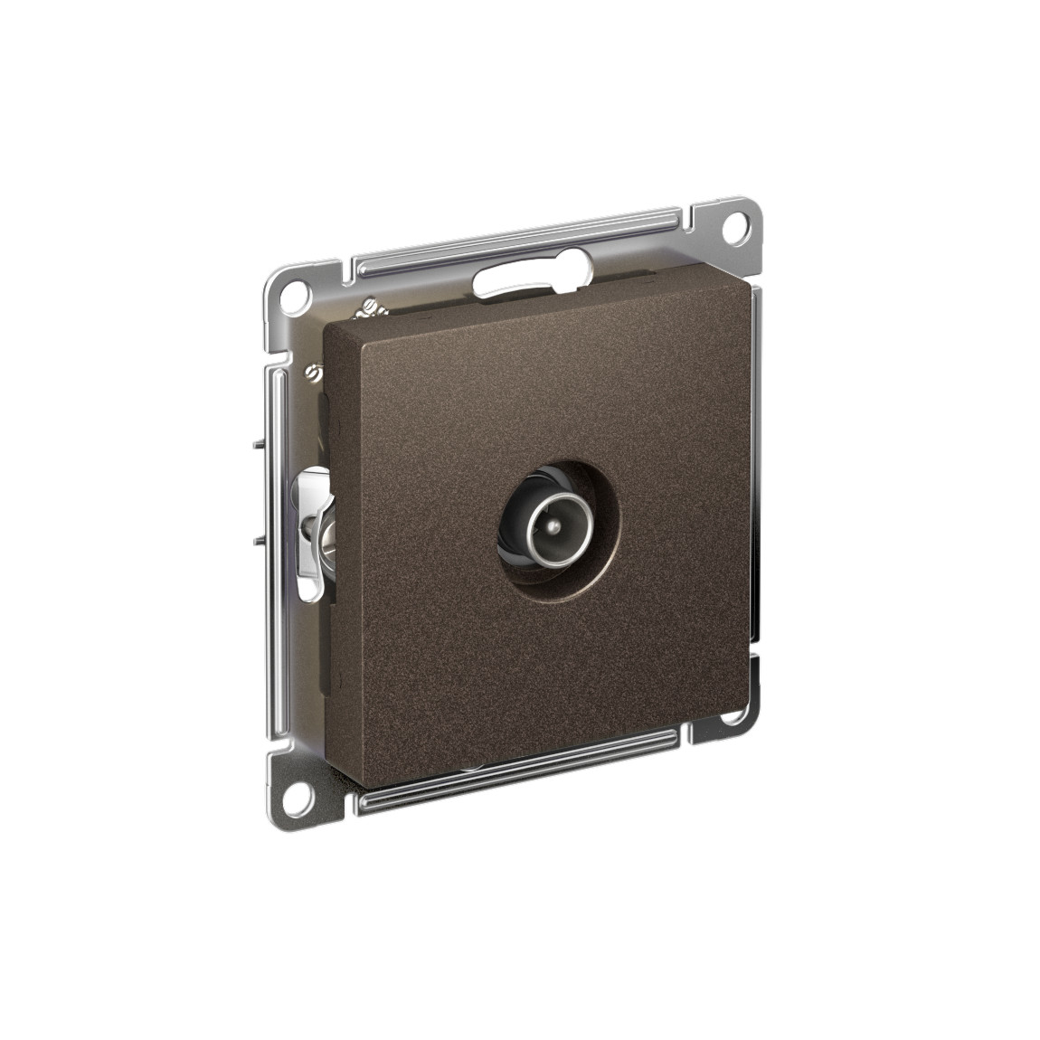 systeme electric atlasdesign розетка tv оконечная 1db мокко