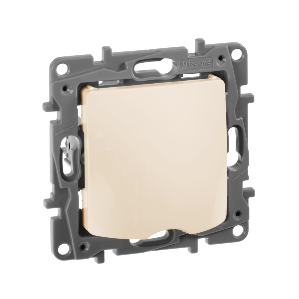 legrand etika вывод кабеля с зажимом для кабеля слоновая кость
