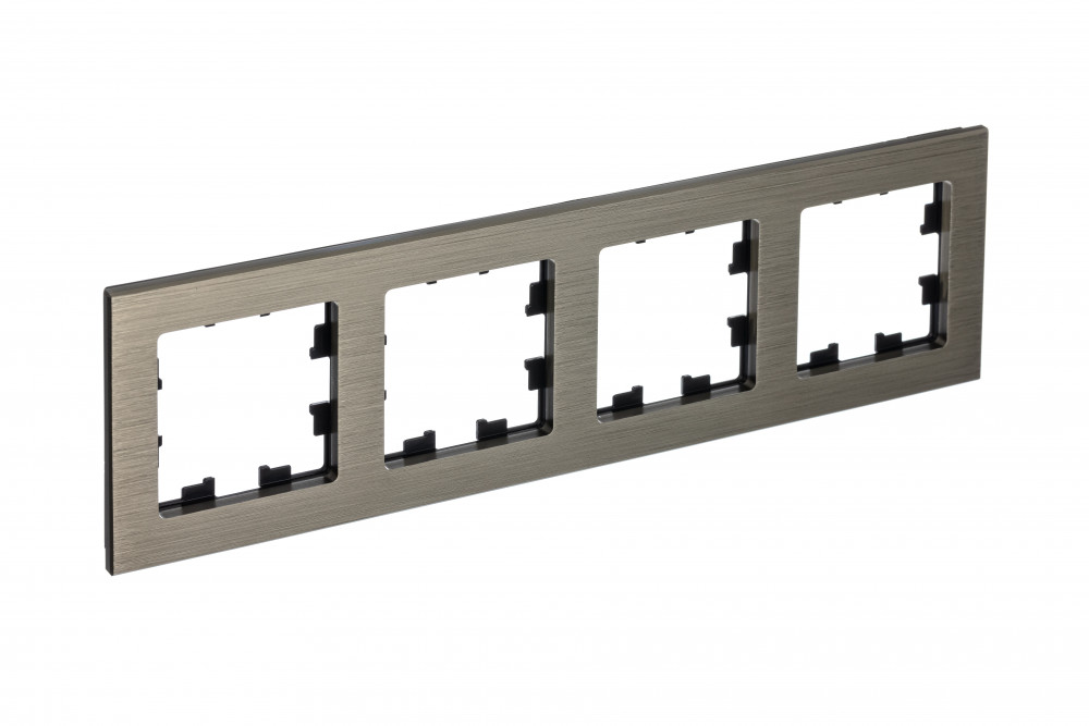 Systeme Electric ATLASDESIGN Nature металл рамка 4-я универсальная латунь 