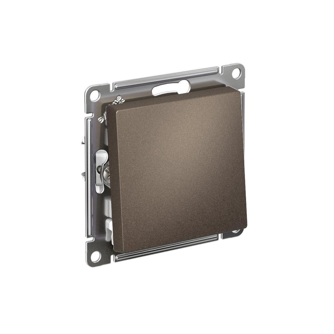 Systeme Electric ATLASDESIGN переключатель 1-клавишный мокко (10шт.)