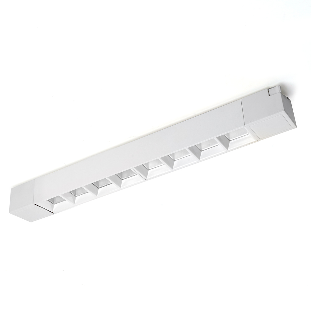 Светодиодный светильник Feron AL130 трековый однофазный на шинопровод 20W 4000K 60 градусов белый серия LensLine