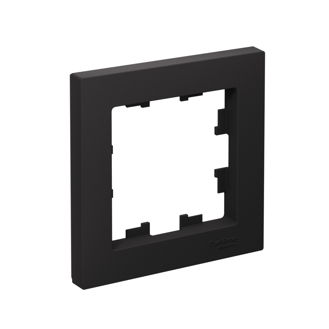 systeme electric atlasdesign рамка 1-я универсальная карбон atn001001