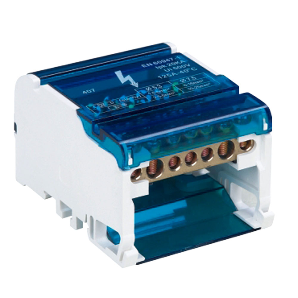 шины на din-рейку в корпусе (кросс-модуль) 4х7 3l+pen ld505-407 39683 stekker