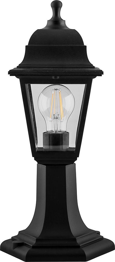 светильник садово-парковый, 60w 230v e27 черный, нту 04-60-001, 32271 (на постамент)