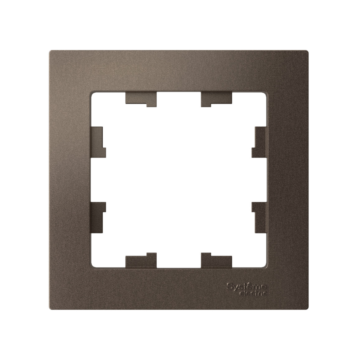 systeme electric atlasdesign рамка 1-я универсальная мокко
