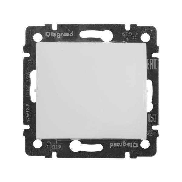 legrand valena выключатель 1 клавишный белый