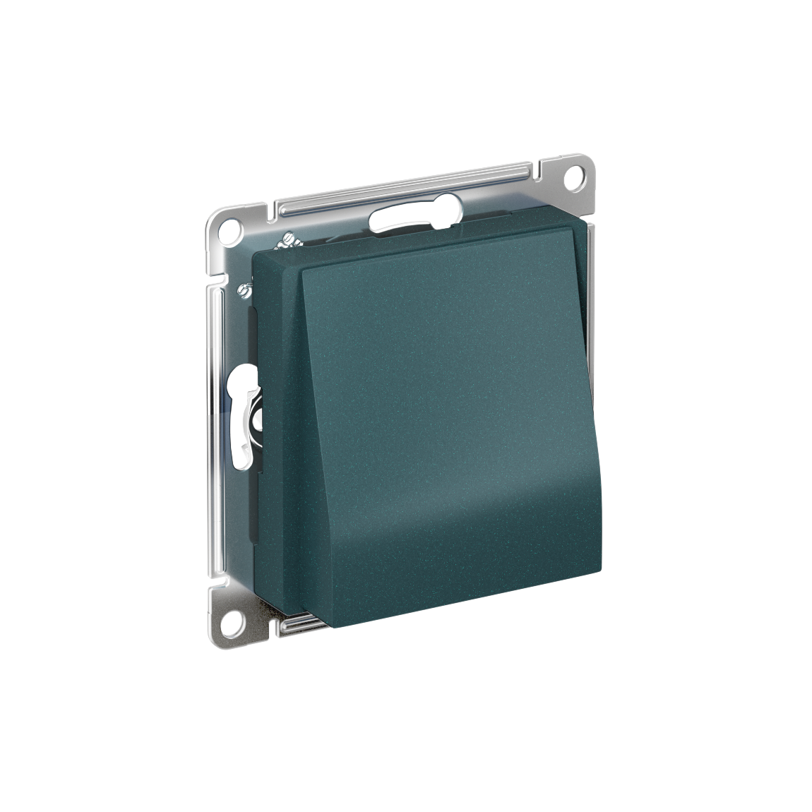 Systeme Electric ATLASDESIGN вывод кабеля изумруд