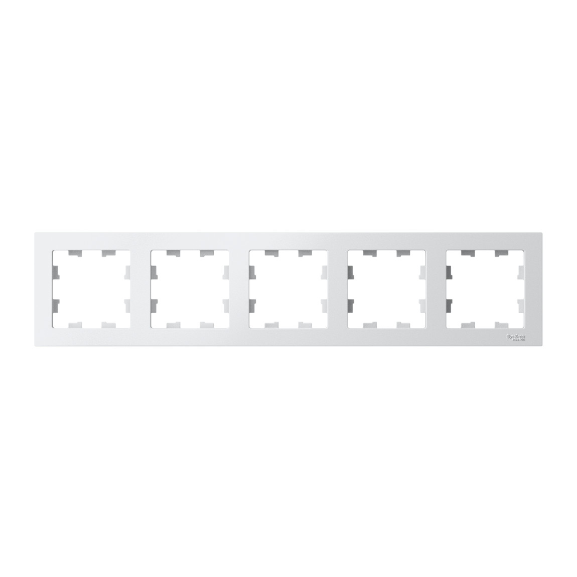 systeme electric atlasdesign рамка 5-я горизонтальная лотос