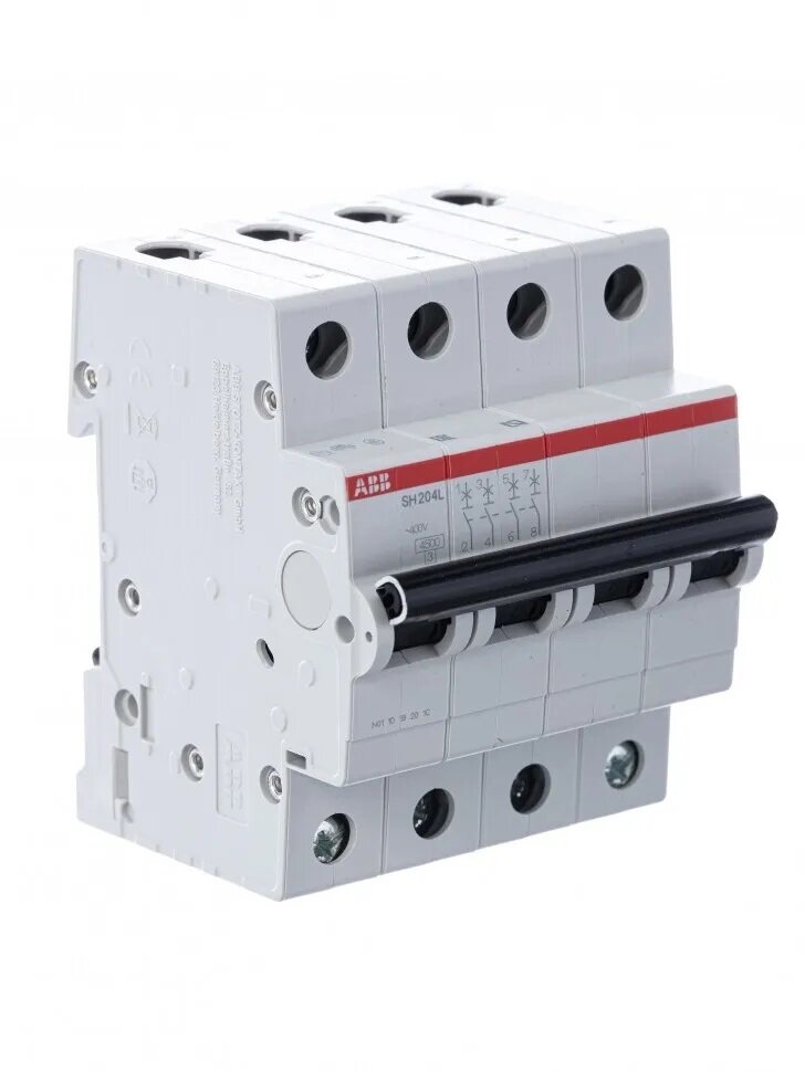 abb автоматический выключатель sh204 4p c 25а 6ka 2cds214001r0254