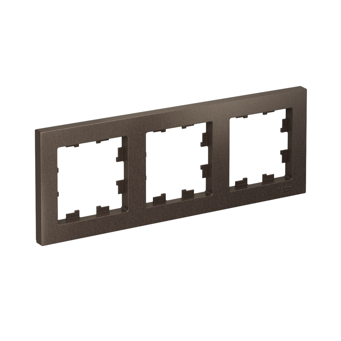 Systeme Electric ATLASDESIGN рамка 3-я горизонтальная мокко