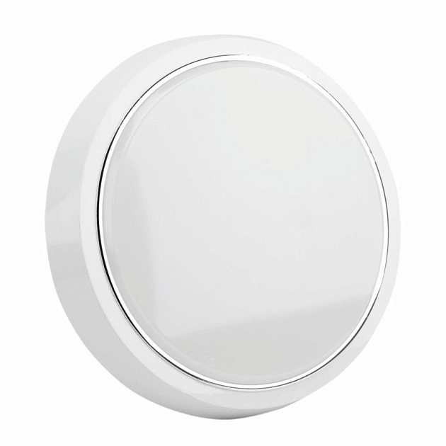 Светильник светодиодный накладной (круг) LED BK RL 20W 6500K QS Leek