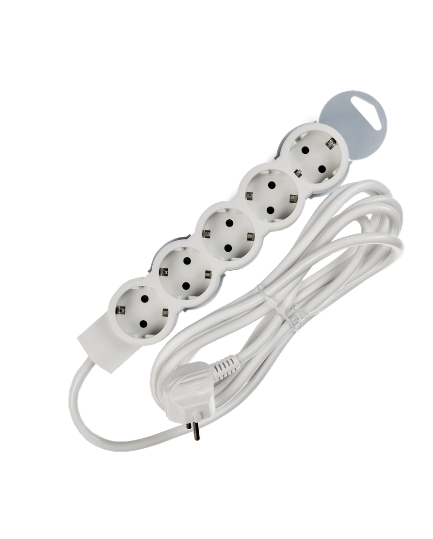 удлинитель 5гн.3м с заземлением legrand