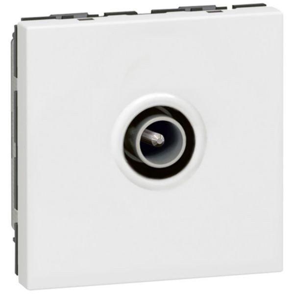 Legrand Мosaic 45 розетка TV, простая 2 модуля