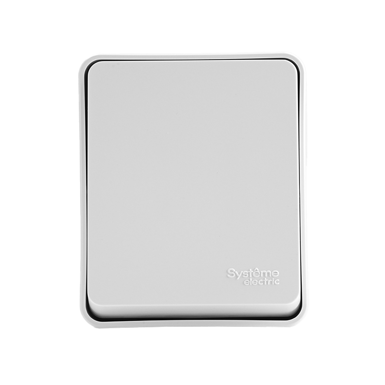 atlasdesign profi54 о/у выключатель 1-клавишный 10а ip54 белый atn540111