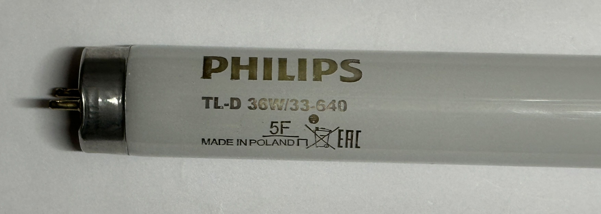 лампа люминесцентная master tl-d t8 g13 36вт/830 (1200мм) philips