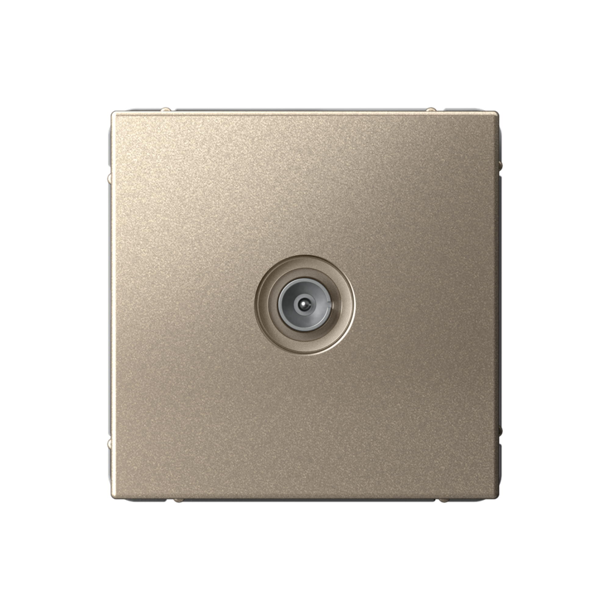 System Electric ArtGallery Розетка TV оконечная 1дБ шампань GAL000591