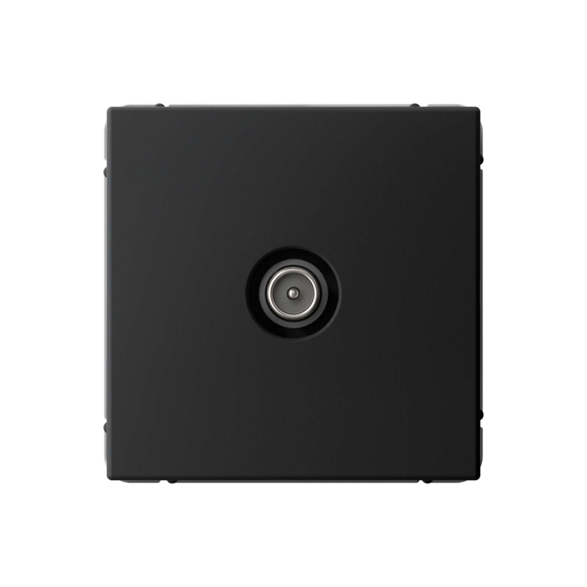 System Electric ArtGallery Розетка TV оконечная 1дБ карбон GAL001091
